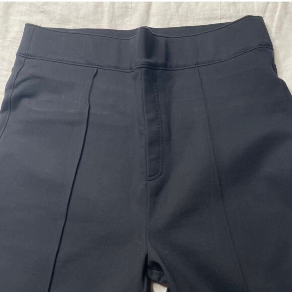 Spanx Perfect Fit Ponte Flare Pants Black Size XL Women's High Rise Stretch - Picture 3 of 6